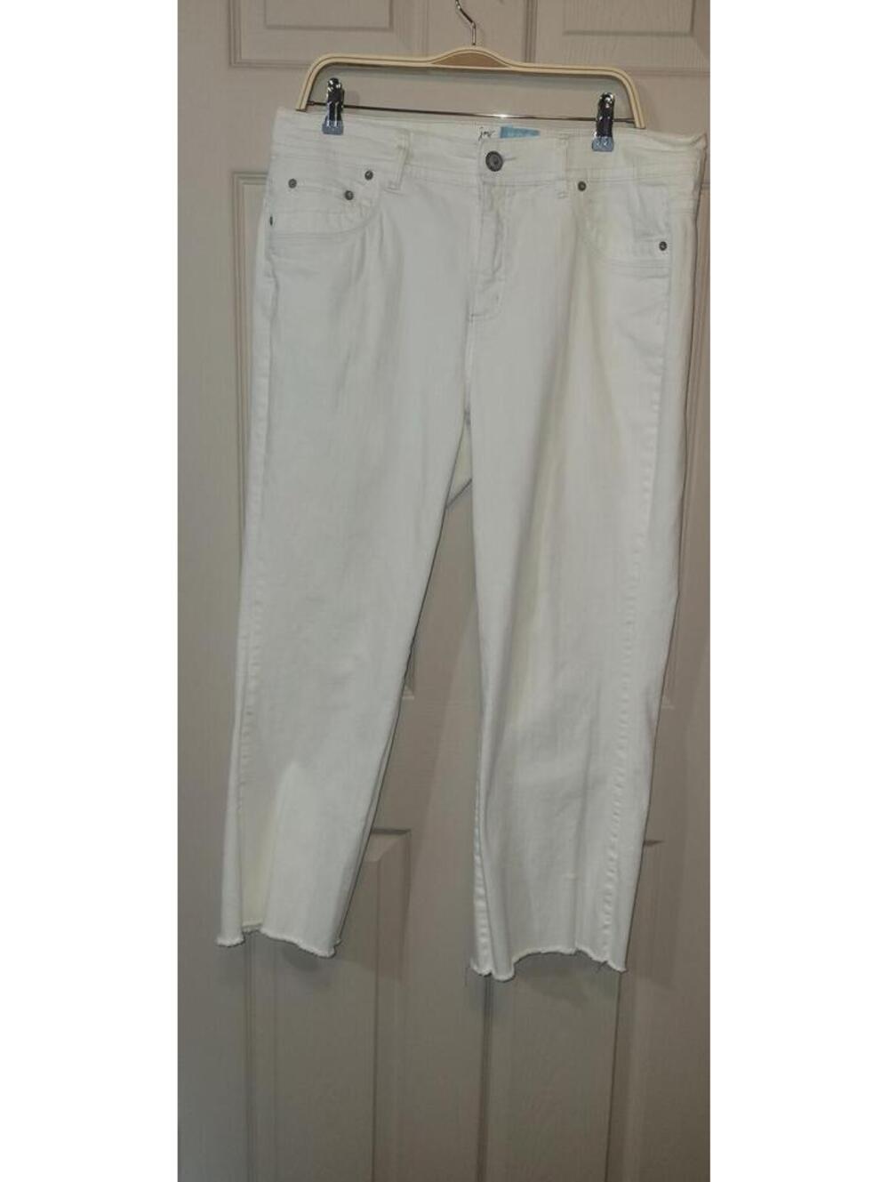 JMS Jeans White Straight Leg Jeans